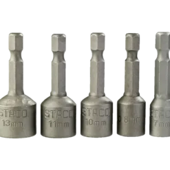STACO boltbitssæt 1/4"x45 mm 5 dele