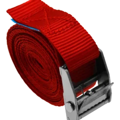 Staco lastestrop 25mmx3m Rød