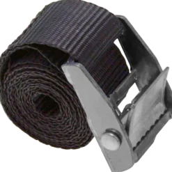 Staco lastestrop 25mmx1m, Sort