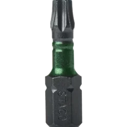 STACO Slagbits torsion impact TX20 20 stk grøn