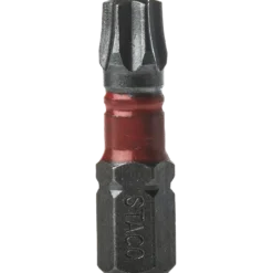 STACO Slagbits torsion impact TX30 6 stk rød
