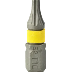 Staco 1/4" TX10 bit gul 25 mm 30 stk.