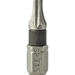 Staco 1/4" TX15 bit sort 25 mm 30 stk.