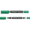 Staedtler pemanent marker duo fin/mellem grøn