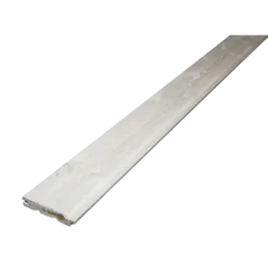 Sternbrædt gran m/fer og not 25x125 mm (22x120) x 3,0M hvidmalet