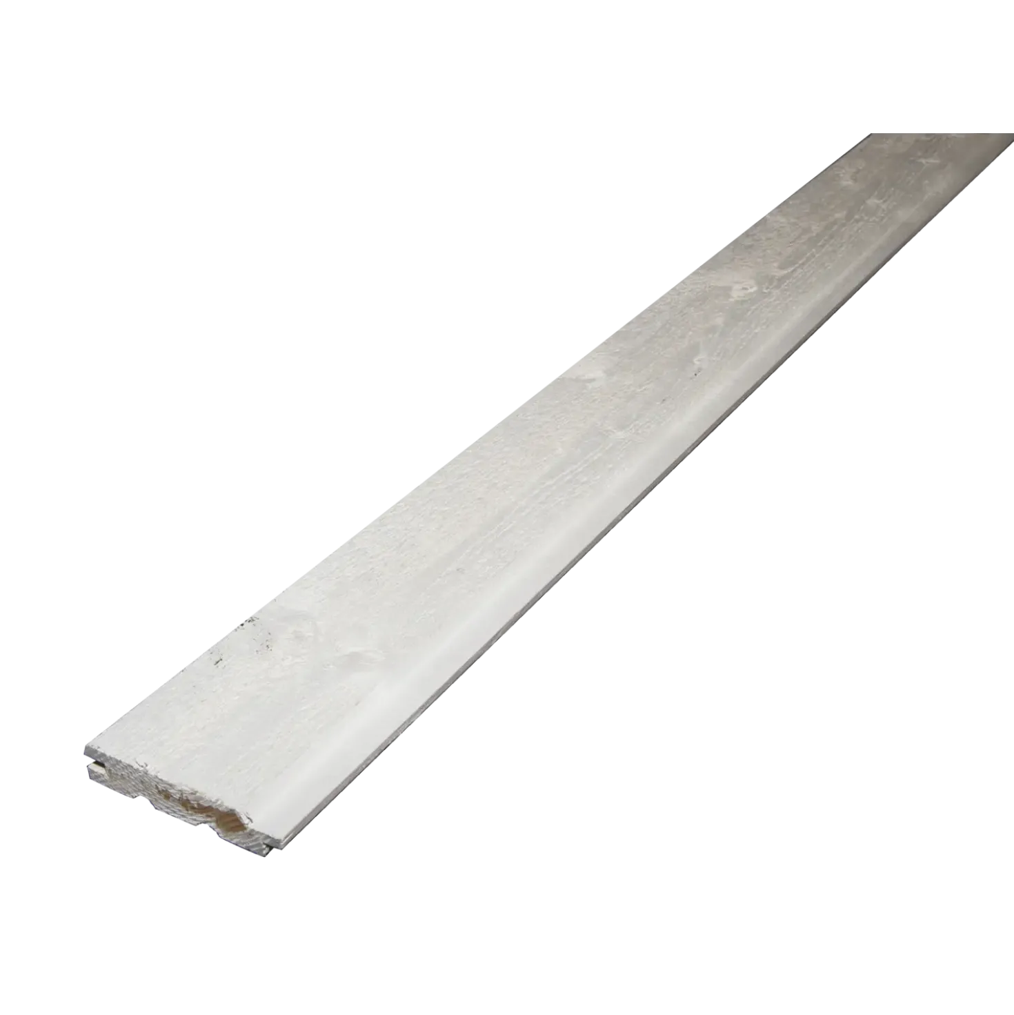Sternbrædt gran m/fer og not 25x125 mm (22x120) x 3,0M hvidmalet