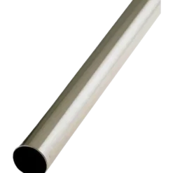 Stålrør Ø25 mm x 2,44 m børstet stål