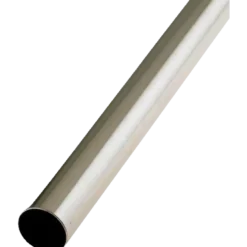 Stålrør Ø25 mm x 1,22 m børstet stål