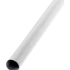 Stålrør Ø19 mm x 1,22 m hvid
