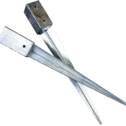 Stolpespyd m/ boltehuller, 76x76x750 mm