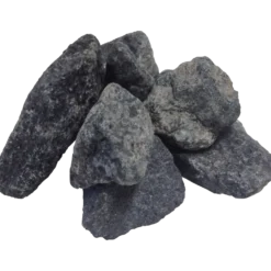 Store sorte granitskærver 32/45 mm (jernbaneskærver). BigBag á 1000 kg