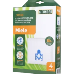 Støvsugerposer t/Miele 4 stk inkl. 1 filter
