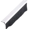 Svalk børstetætningsliste F-form 24 mm x 1 m hvid