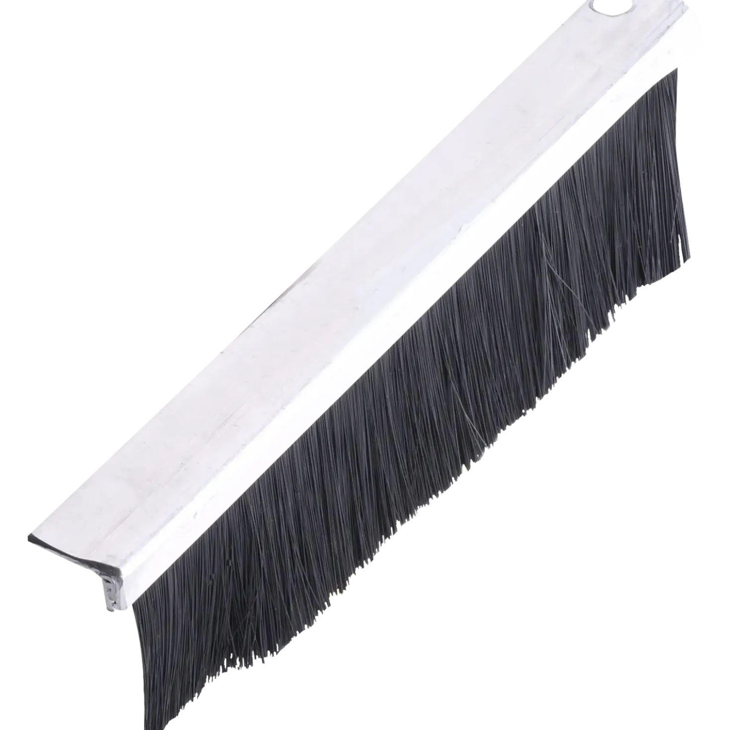 Svalk børstetætningsliste F-form 24 mm x 1 m hvid