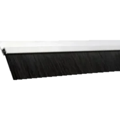 Svalk børstetætningsliste H-form 15 mm x 1 m hvid