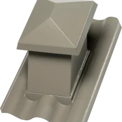Swisspearl hætte B7 150x105 mm 15/45° teglrød