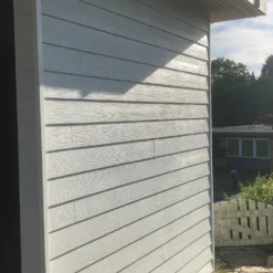 Swisspearl planke træstruktur hvid CP 210C, 180x3600x8 mm