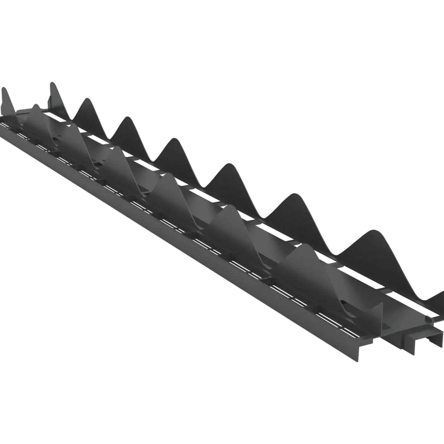 Swisspearl rygningselement B7 1022 mm sortblå