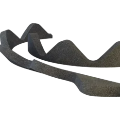 Swisspearl skumbølgeklods B9-MAX sort 1062x25 mm