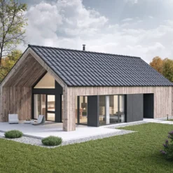 Swisspearl Structa bølgeplade FK 1175x625 mm sort