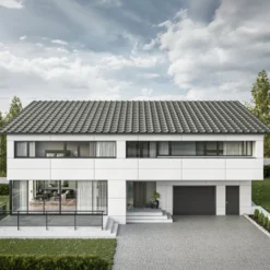 Swisspearl Structa bølgeplade FK 1175x625 mm sort