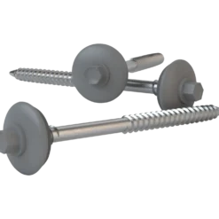 Swisspearl 100 tagskrue m/EDPM skive 6x100 mm grå 400 stk