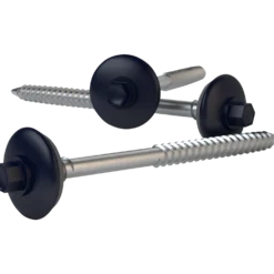 Swisspearl 120 tagskrue m/EDPM skive 6x120 mm sortblå 100 stk
