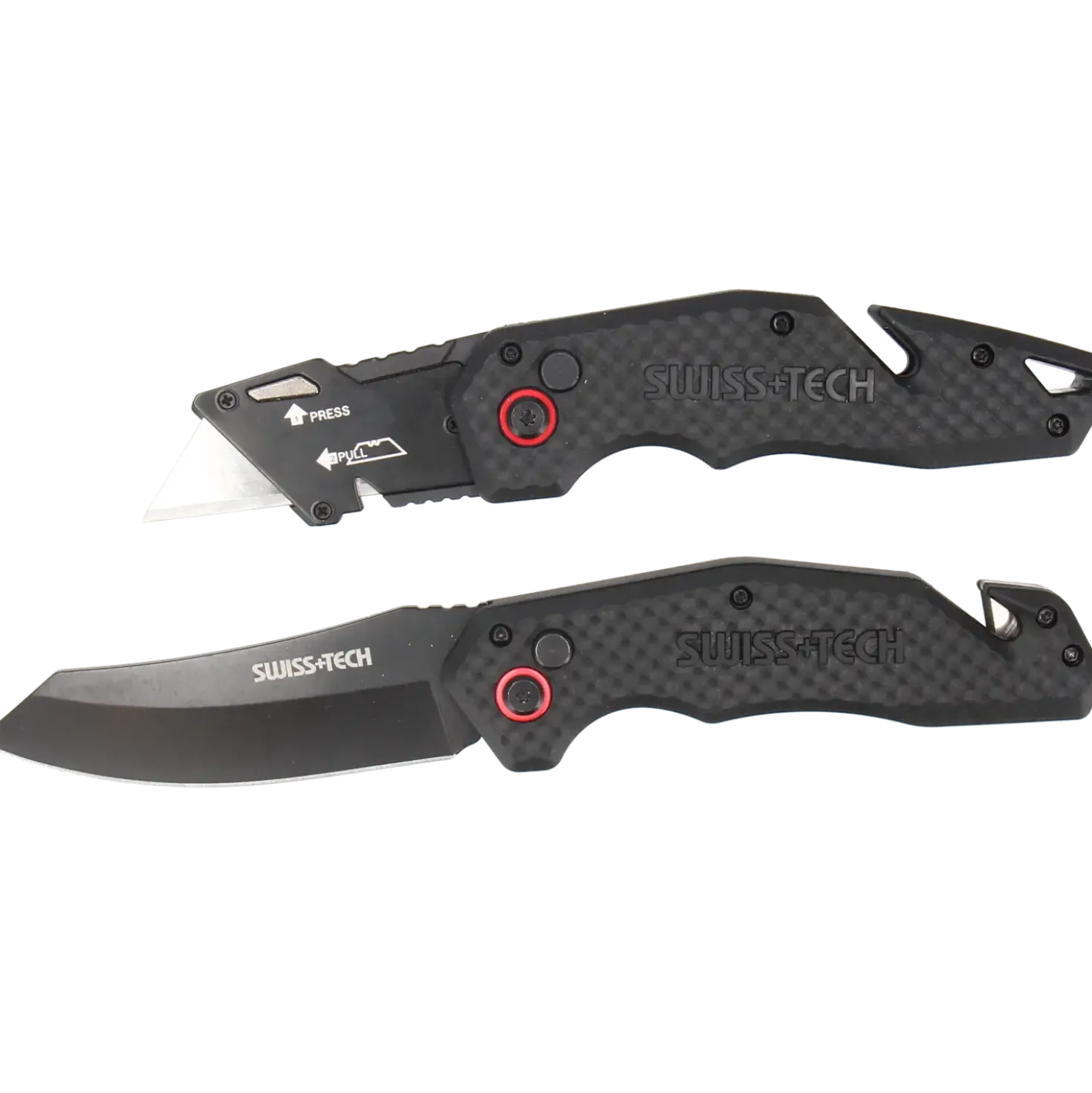 SwissTech Knivsæt foldekniv og utility trapez kniv