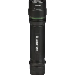 Swisstech Noemi lommelygte opladelig m/zoom 2000 Lumen