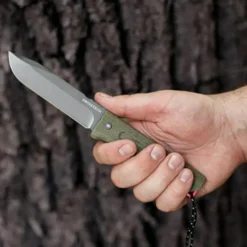 SwissTech Stählern fuldtang dolk med skede og tændstål