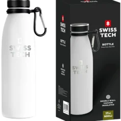 SwissTech termo drikkeflaske hvid 500 ml