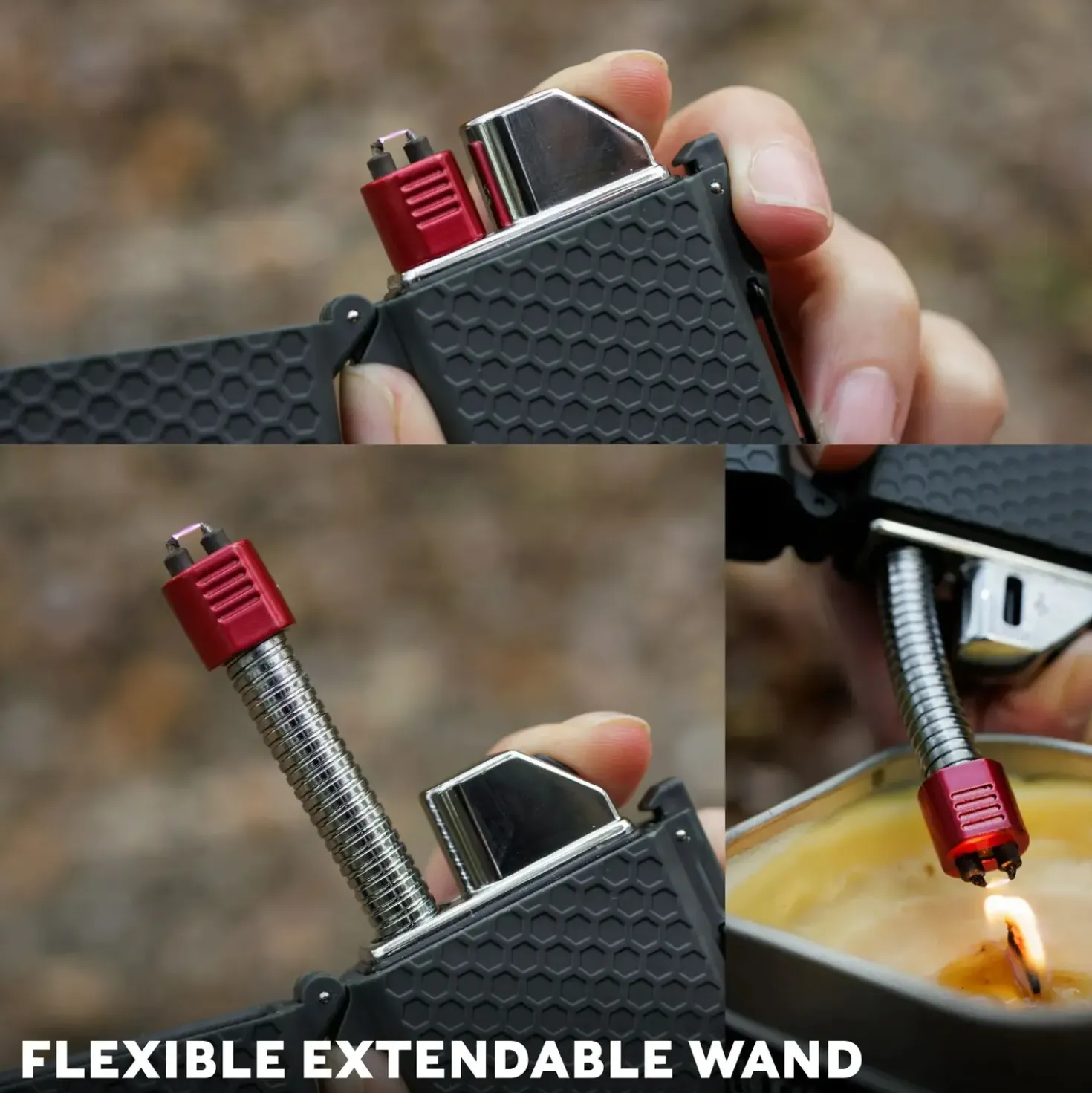 SwissTech Zünden genopladelig lighter