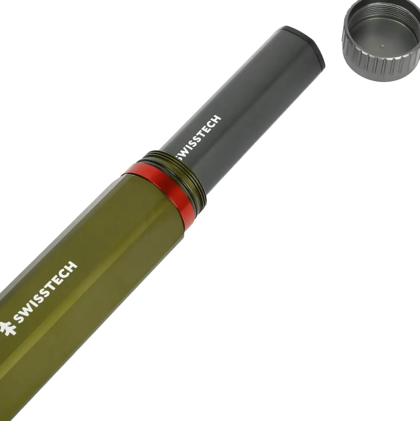 Swisstech Zuverlässig lommelygte m/powerbank 6500 lumen