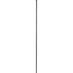 Tentor hegnspæl sort m/isolator Ø8 mm x 110 cm