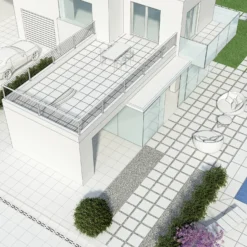 Terrasseklinke Genesis Loft mineral 60x60 cm x 19 mm