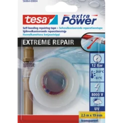 Tesa Extra Power® reparationstape 19 mm x 2,5 m transparent