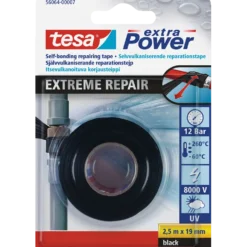 Tesa Extra Power® reparationstape 19 mm x 2,5 m sort