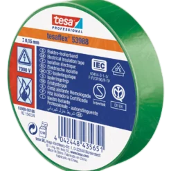 Tesaflex® 53988 isoleringstape 15 mm x 10 m grøn