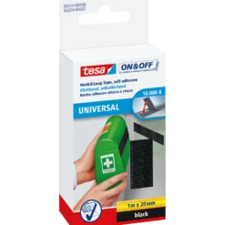 Tesa® On & Off Burretape, sort