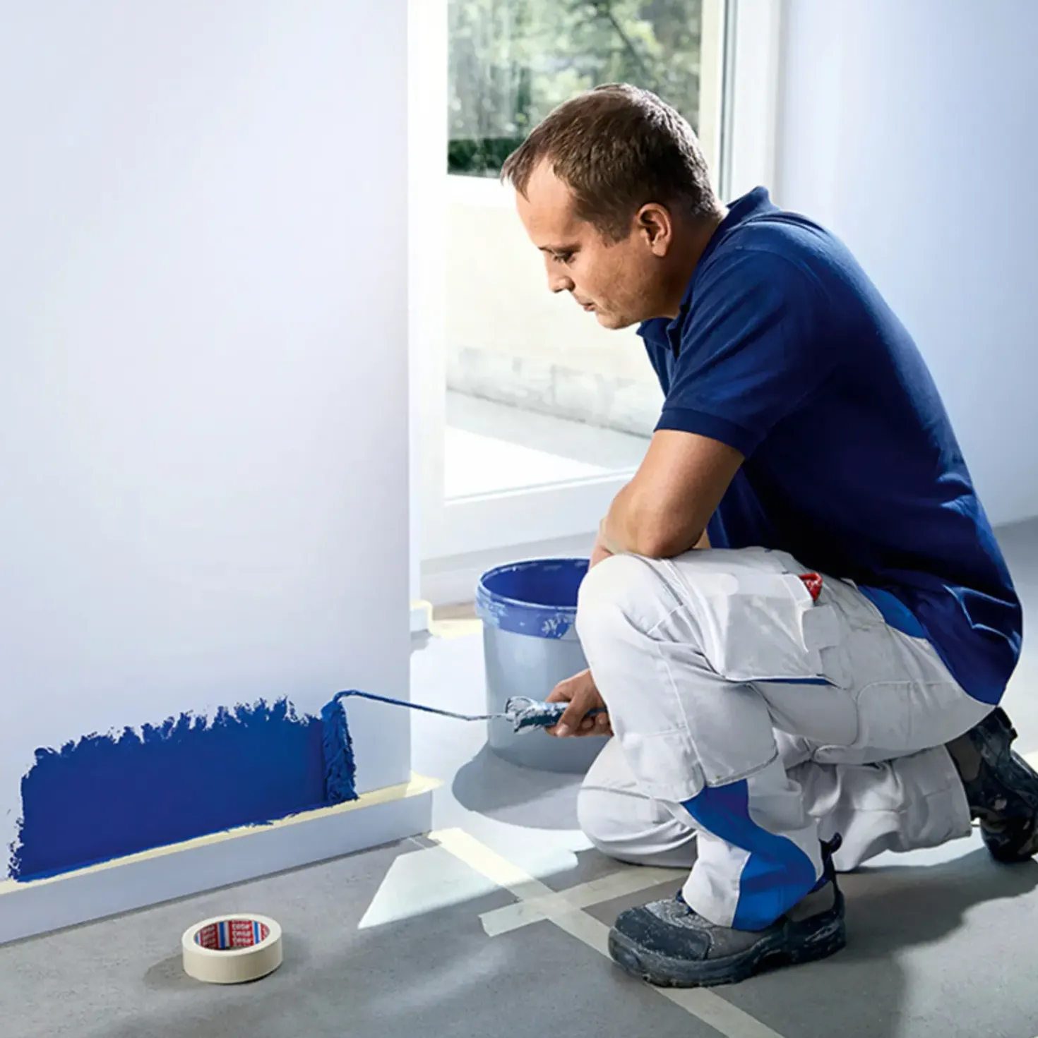 Tesa® 4348 Painters tape malertape 50 m x 50 mm