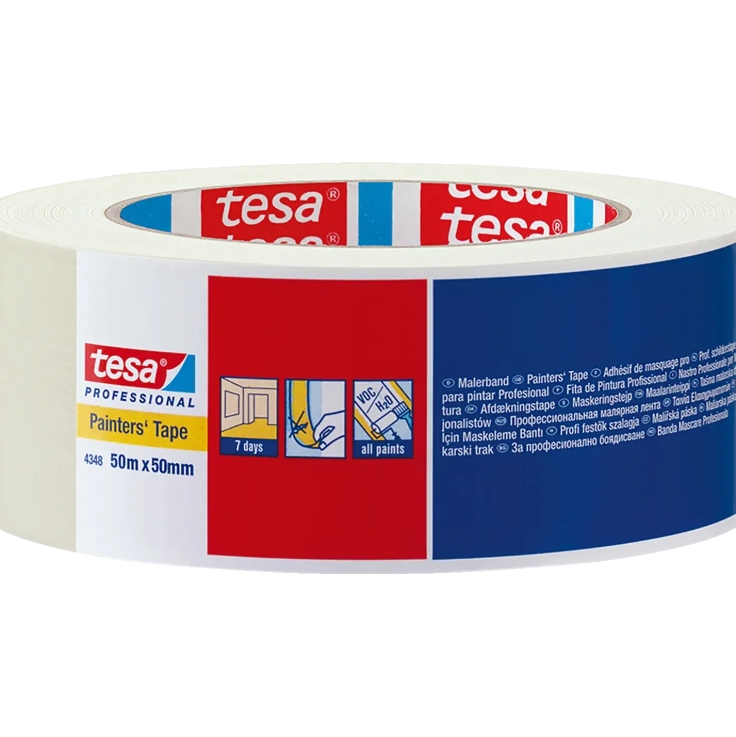 Tesa® 4348 Painters tape malertape 50 m x 50 mm