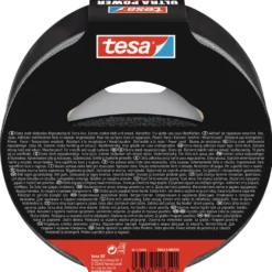 Tesa Ultra Power Extreme reparationstape 25 m x 50 mm sort