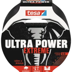 Tesa Ultra Power Extreme reparationstape 10 m x 50 mm sort