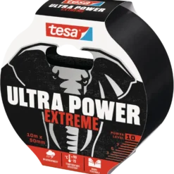Tesa Ultra Power Extreme reparationstape 10 m x 50 mm sort