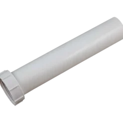 Tilslutningsrør t/køkkenvask 1 1/2"x40 mm hvid