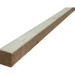 Tømmer høvlede stolper trykimprægneret 70 x 70 mm x 2,4 m