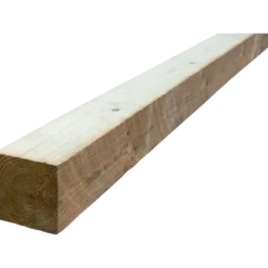 Tømmer ru stolper trykimprægneret 97 x 97 mm x 2,1 m