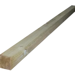 Tømmer ru stolper trykimprægneret 97x97 mm x 3,0 m