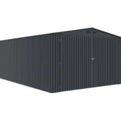 Torben redskabsskur 20,5 m², stål, mørkegrå