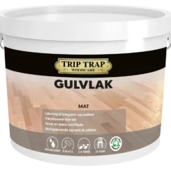 Trip Trap gulvlak mat farveløs 4,5L